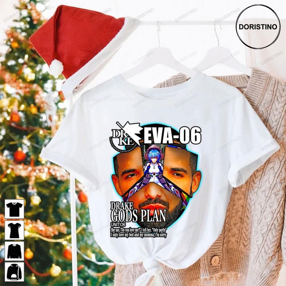 Drake Neon Genesis Evangelion Limited Edition T-shirts